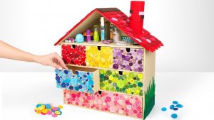 🖼 Как превратить комод из IKEA в милый домик для косметики