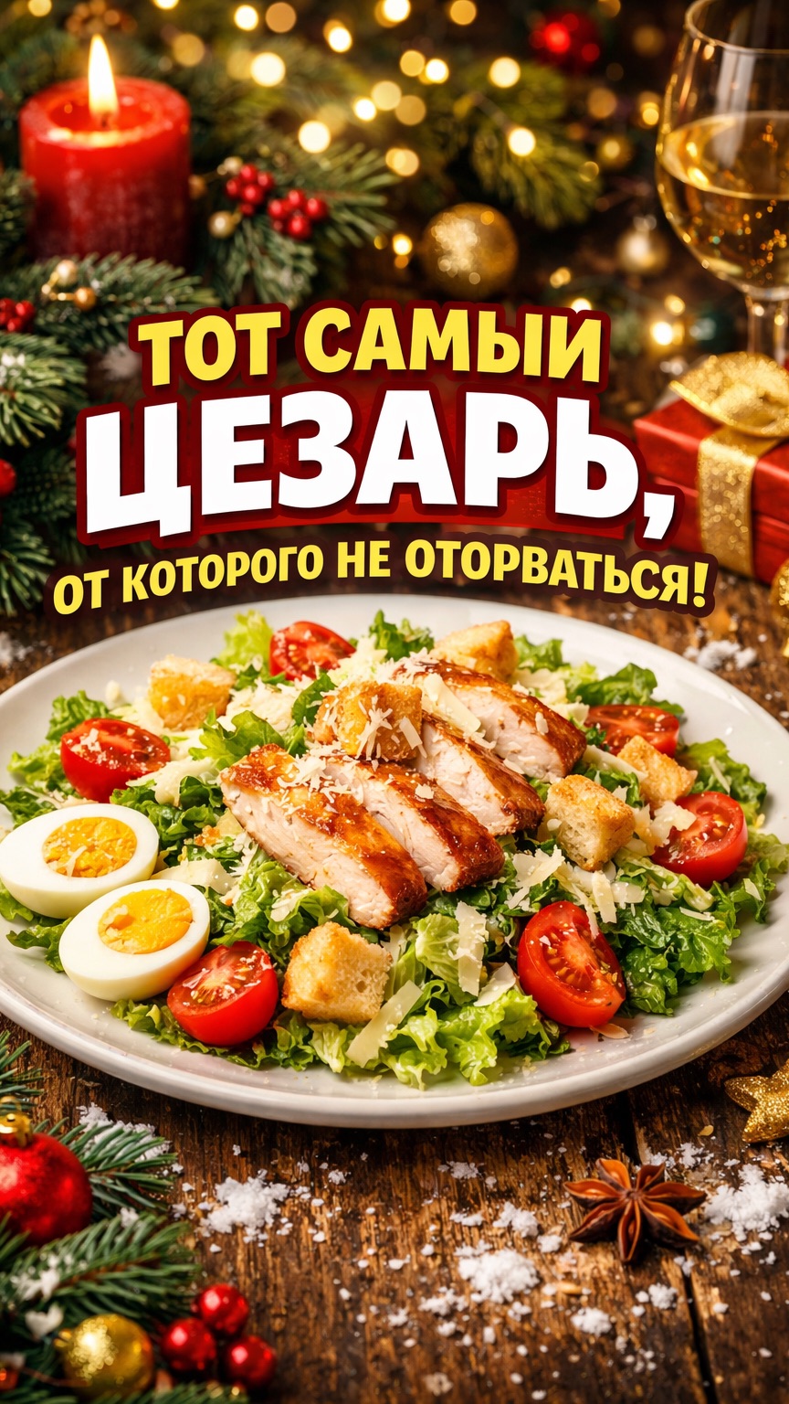 Легендарный ЦЕЗАРЬ -  на праздничный стол!