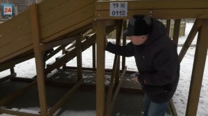 Горки, установленные в парках и дворах столицы Хакасии, проходят экспертизу на качество и надёжность