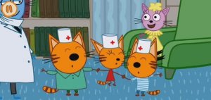 Три Кота Мультфильм Прививка для котяток