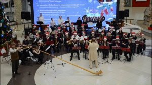 Полька "Танец коров" для альпийского рога и полесского пастушьего рожка \\ солист Евгений Несмачный