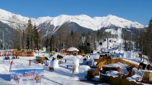 На горных курортах Сочи все еще неизвестны точные даты начала сезона катаний