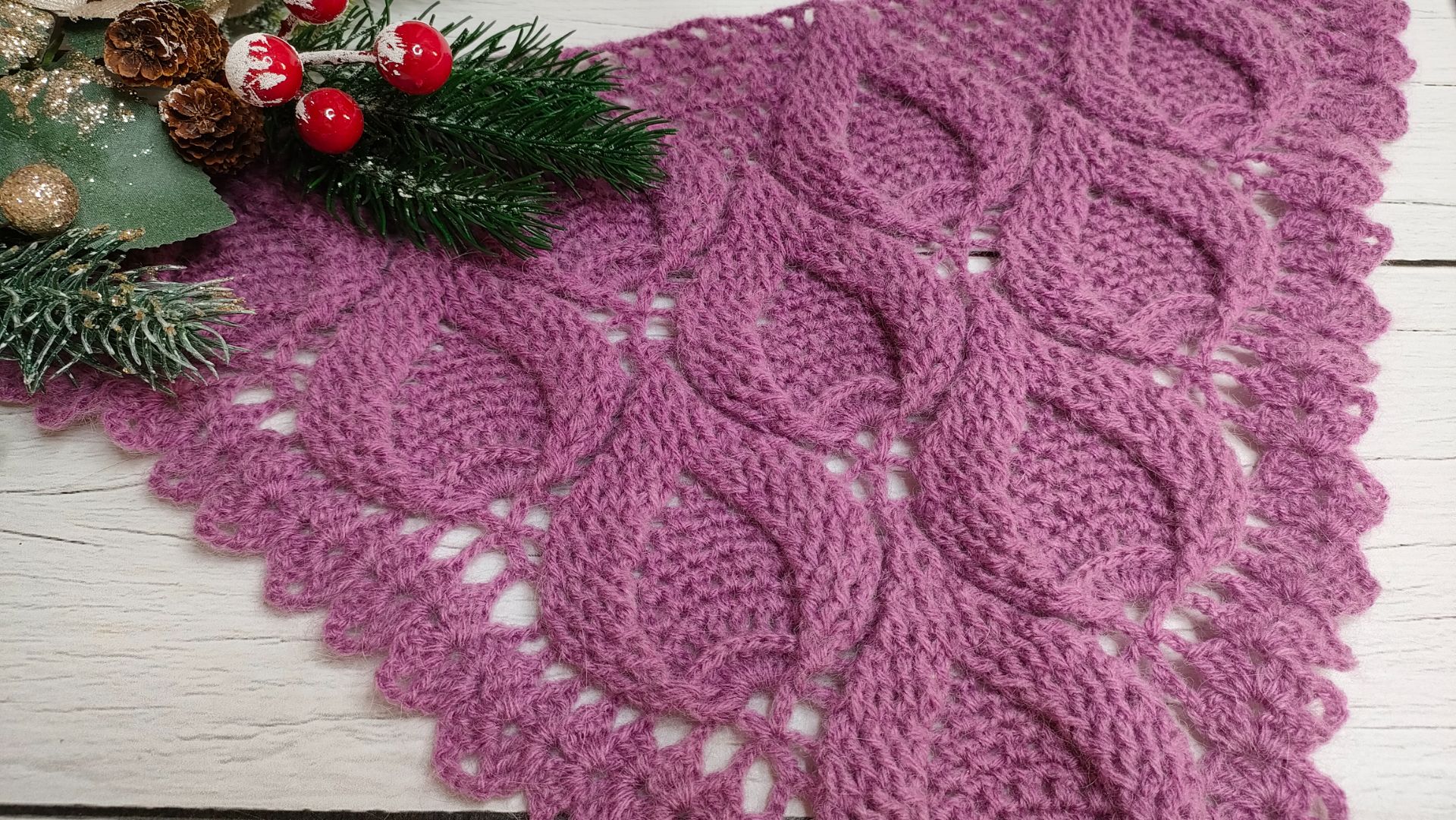 ✨ Шаль с 3D эффектом ✨ смотреть онлайн