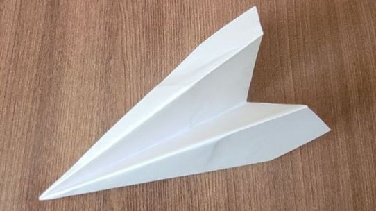 как сделать самолётик из бумаги а4