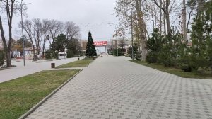 Анапа зимой! Спокойный пасмурный день 22 декабря 2025. 12.15