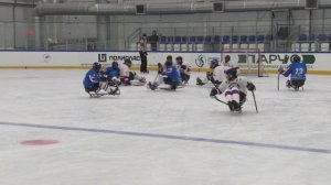 В Дзержинске завершился второй этап любительской лиги по следж-хоккею
