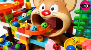 Восхитительный сюрприз в виде строительных блоков Marble Run! Всеми любимая 3D-горка для блоков