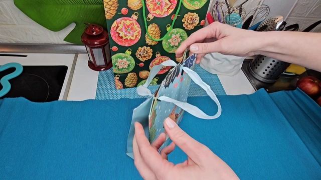 🔥Лайфхак по закрыванию подарочных пакетов с подарками!🎁 смотреть онлайн