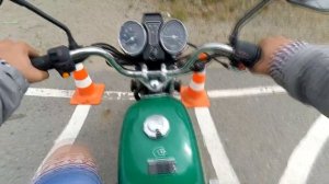 Сдал практический экзамен (вождение ) на категорию А (мотоциклы) А1(мопеды ) М (скутера )