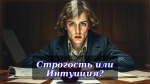 Строгость или Интуиция, почему математика должна дышать?