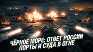 💥 Море в огне. Как ответ России на угрозы судоходству парализовала логистику в регионе