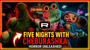 ⚡КРОКОДИЛ ГЕНА И ЧЕБУРАШКА ДЕМОНЫ! 5 НОЧЕЙ С ЧЕБУРАШКОЙ