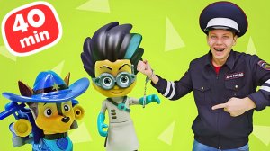 Служба спасения в деле: Герои в масках против Ромео! 🚓🎭✨