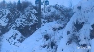 По канатке туда и обратно на Роза Хутор