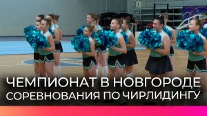 Новгородцы приняли участие в чемпионате по чирлидингу