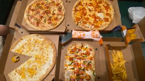 Распаковка и Обзор на заказ от ДОДО ПИЦЦА 🍕