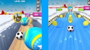 Going balls All Levels Gameplay IOS Android Going Balls level 1253 to 1256 Banana frenzy  Speed Run