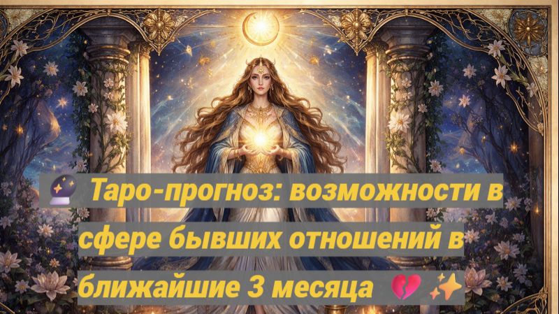 🔮 Таро-прогноз: возможности в сфере бывших отношений в ближайшие 3 месяца 💔✨ смотреть онлайн