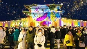 2025 서울라이트 광화문 풀버전! 감탄하는 외국인들의 탄성 소리! Seoul Light Gwanghwamun 2025  Seoul Winter Festa 2025,서울여행워커.