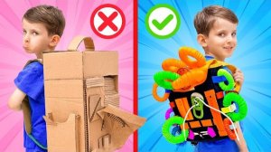 Алексу нужен новый рюкзак. У Евы есть забавная идея