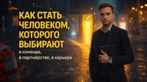 Как стать человеком, которого выбирают: в команде, в партнёрстве, в карьере