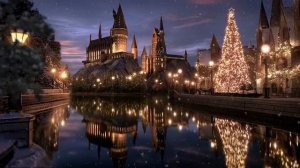 Рождество в Хогвартсе - это уютная рождественская музыкальная атмосфера