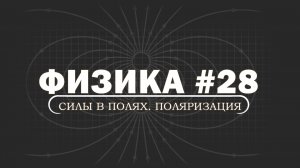 ФИЗИКА. Серия 28. Силы в электрических полях. Теория поляризации диэлектриков