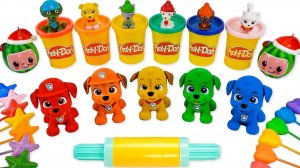 ЛЕПИМ ЩЕНЯЧИЙ ПАТРУЛЬ ИЗ КИНЕТИЧЕСКОГО ПЕСКА ВИДЕОЛЕПКА  МУЛЬТИКИ ДЛЯ ДЕТЕЙ КАНАЛ ИГРАЛКИ-ЗАЛИПАЛКИ