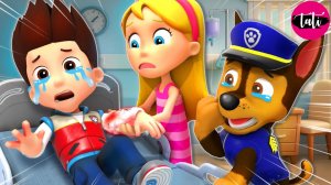 4Щенячий патруль и Маршалл. Залипательное видео. Мультфильм для детей и малышей. Анимация