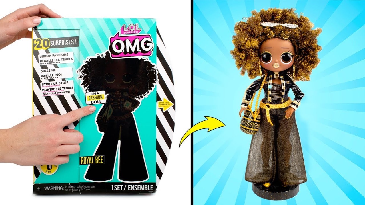 🖼 Кукла L.O.L. Роял Би во всей красе! Открываем коробку с куклой L.O.L. Surprise OMG смотреть онлайн