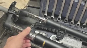 Обслуживание велосипедной вилки SunTour