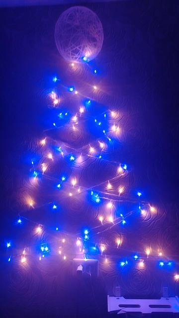 ёлочка из гирлянды смотреть онлайн