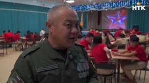 В Элистинской школе  №12 провели патриотическую квиз-игру «Герои Отечества»