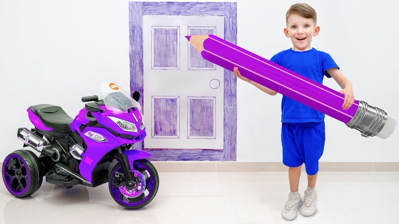 Когда Алекс рисует, происходит магия воображения смотреть онлайн