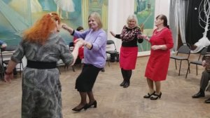 20251221 танец Краковяк под гармонь гармошка Жители Орла танцуют орловчане клуб Трансмаш город Орёл