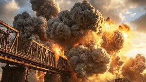 СТРАШНЫЙ УДАР ПО МОСТАМ ЧЕРЕЗ ДНЕПР И ДНЕСТР СИЛАМИ ВКС РОССИИ