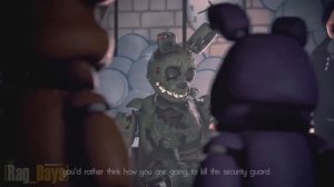 как сдохли аниматроники во фнаф1