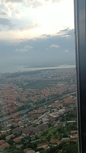 Вид с башни Камлика, Стамбул, Турция (The view from Camlica Tower, Istanbul, Turkey)