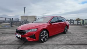 Skoda Octavia vRS 2025 обзор