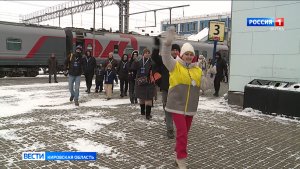 В Киров прибыл туристический поезд «Вятская сказка»