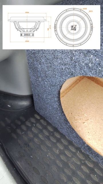 Установка сабвуфера DL Audio Griphon Lite 15 V.3 SE смотреть онлайн