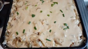 Какой уж получился ! Заливной пирог с капустой и яйцом ! 🥧Интересный канал !