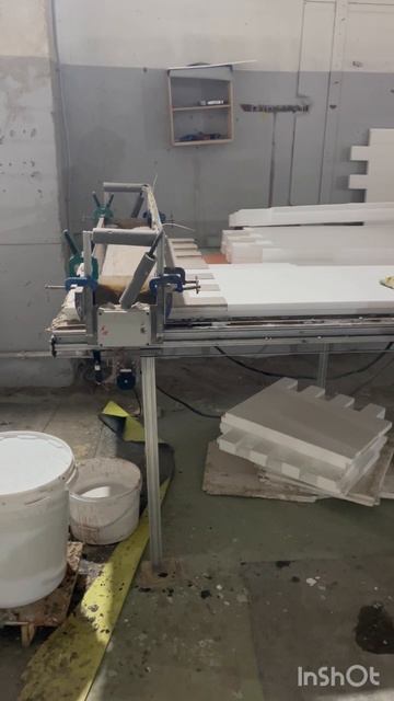 Работа на станке по протяжке термопанелей в реальном времени. смотреть онлайн