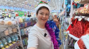 Готовимся к Новому Году в Таиланде! Покупаемся украшения ЁЛКУ, Вован выбрал ПОДАРОК! ШОППИНГ Паттайя