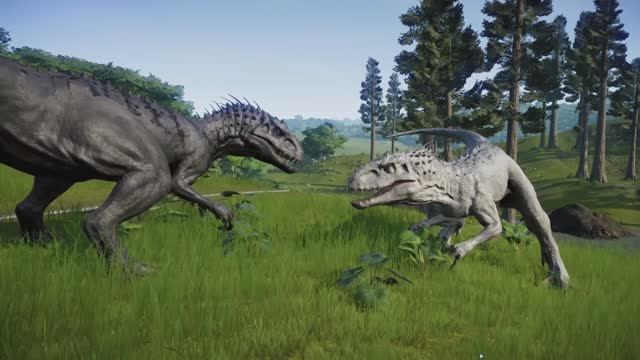 Битва Динозавров. Мультики про Динозавров. Тиранозавр. Тирекс. ИндоминусРэкс. смотреть онлайн