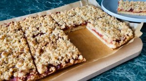 Пирог Песочный с повидлом . Вкуснейший тертый пирог