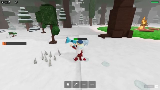 СТАЛИ СНЕГОВИКАМИ В ЛЕСУ! НОВАЯ РОЛЬ! смотреть онлайн