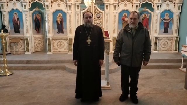 Благодарность от настоятеля храма с. Алешня