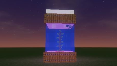 Как построить современный аквариум в майнкрафт. смотреть онлайн