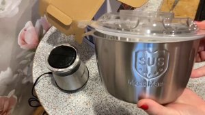 Измельчитель кухонный Bosch. Распаковка